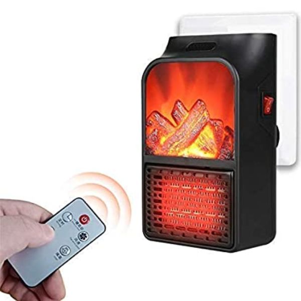 Mini grejalica sa efektom plamena i daljinskim upravljačem