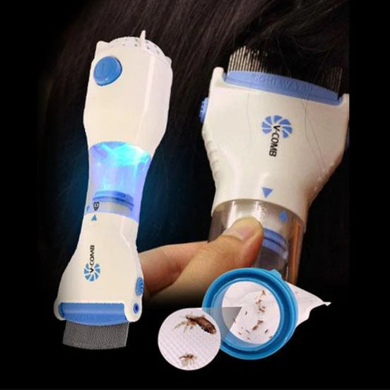 Električni češalj-usisivač za vaške i gnjide